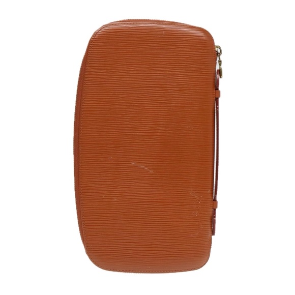 LOUIS VUITTON Epi Organizer Atoll Travel Case Zipangu Gold LV Auth 91027 - Picture 2 of 16